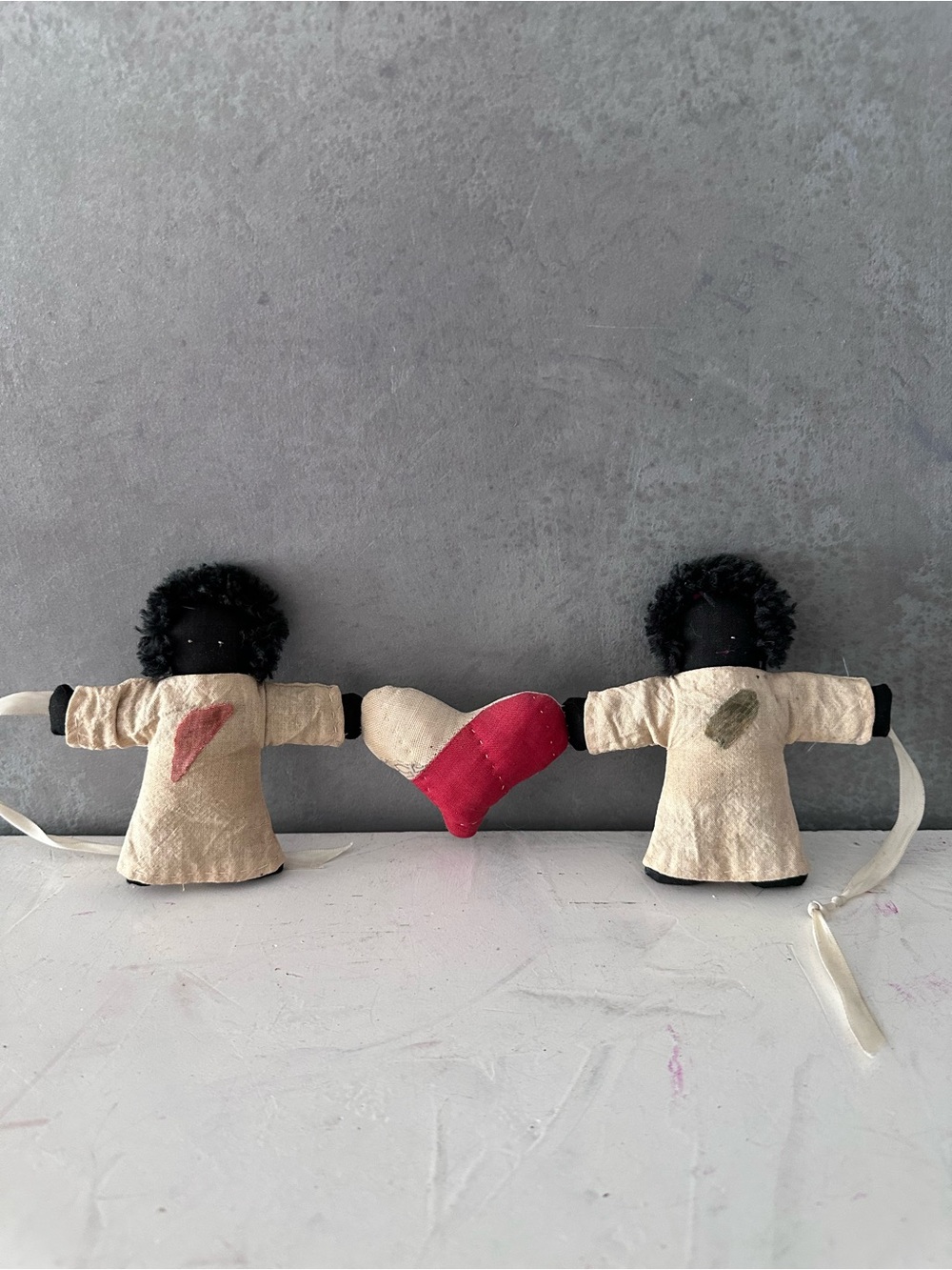 VINTAGE PLUSH PRIMITIVE STYLE CANDLE WRAP?